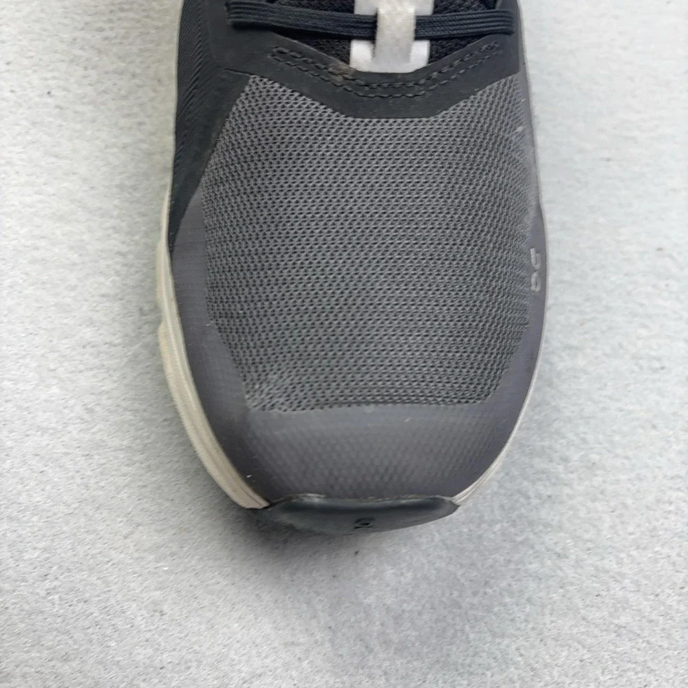 On Cloudrunner Shoes Mens Size 12 Black Mesh CloudTec Running Sneakers 56.99012